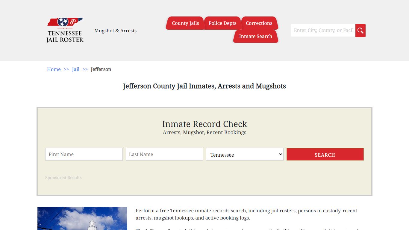 Jefferson County Jail Inmates, Arrests and Mugshots
